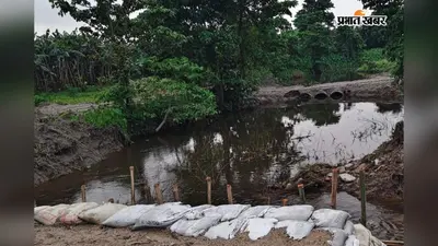 कलवर्ट क्षतिग्रस्त होने के बाद जागा विभाग, ठाकुरगंज–मुरलीगंज मार्ग के दोनों छोर पर लगायेगा बैरियर
