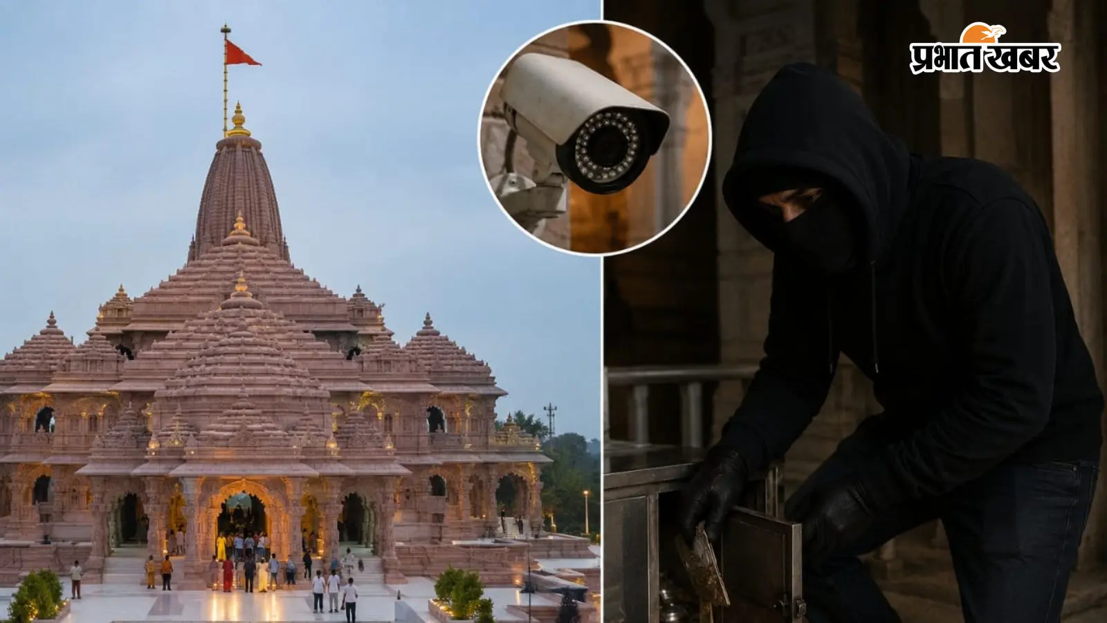 राम मंदिर दान चोरी की परतें CCTV खोली, 40 दिन में 70 बार निकाली गई रकम, अविनाश ने 50 बार पार की चढ़ावे की राशि