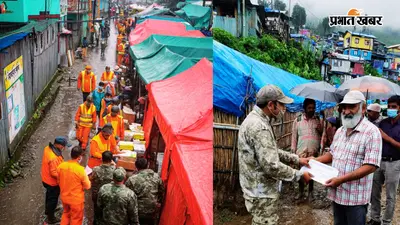 दार्जिलिंग में भू-स्खलन का खतरा बरकरार, पीड़ित परिवार को 50 हजार की मदद, पर्यटकों से यात्रा टालने की अपील