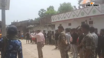 गया जी में आहार से अतिक्रमण हटाने के लिए चला प्रशासन का बुलडोजर, सुरक्षा के रहे कड़े इंतजाम