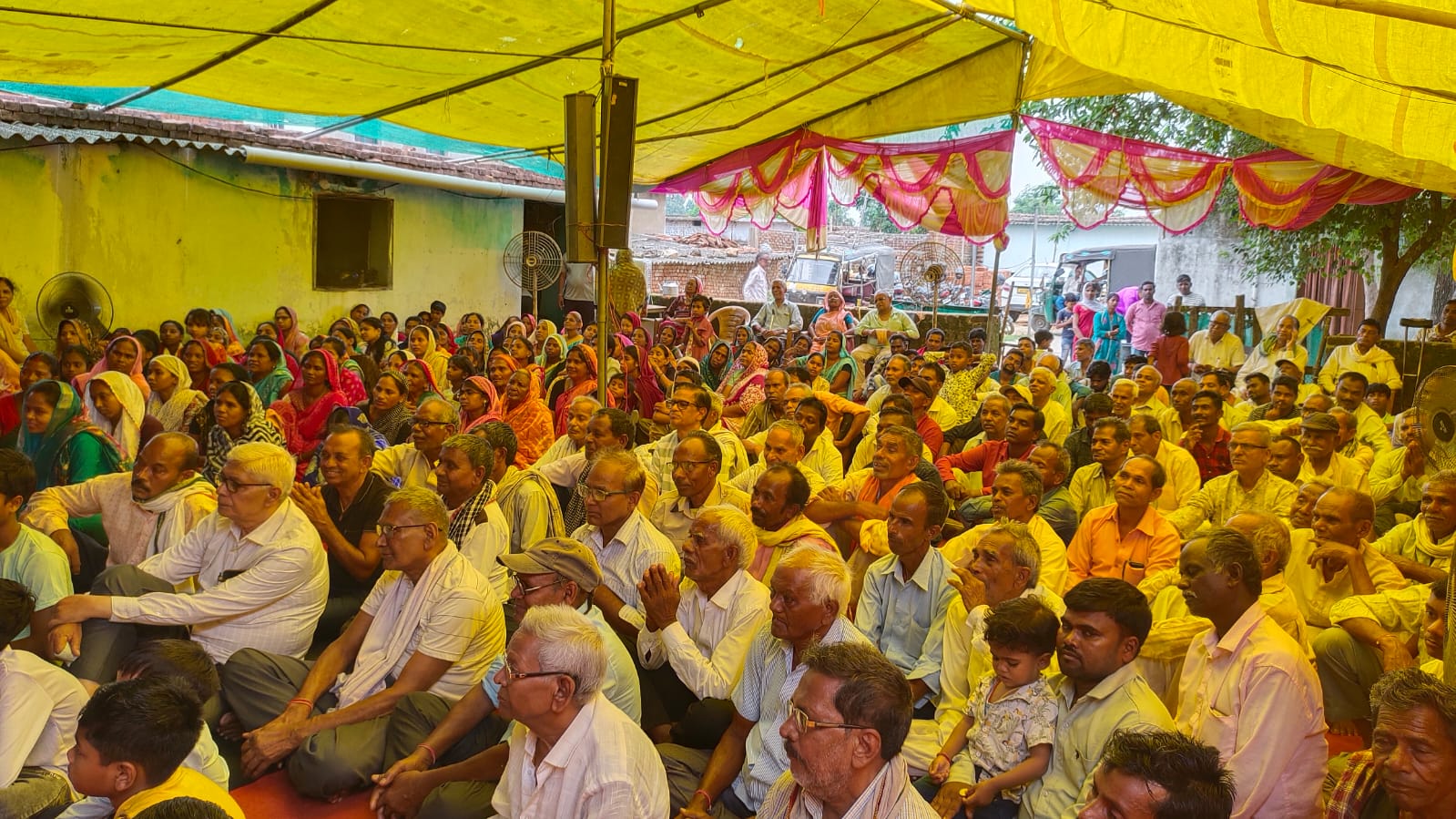 जराडीह में सत्संग का आयोजन, नशामुक्त समाज बनाने का दिया संदेश