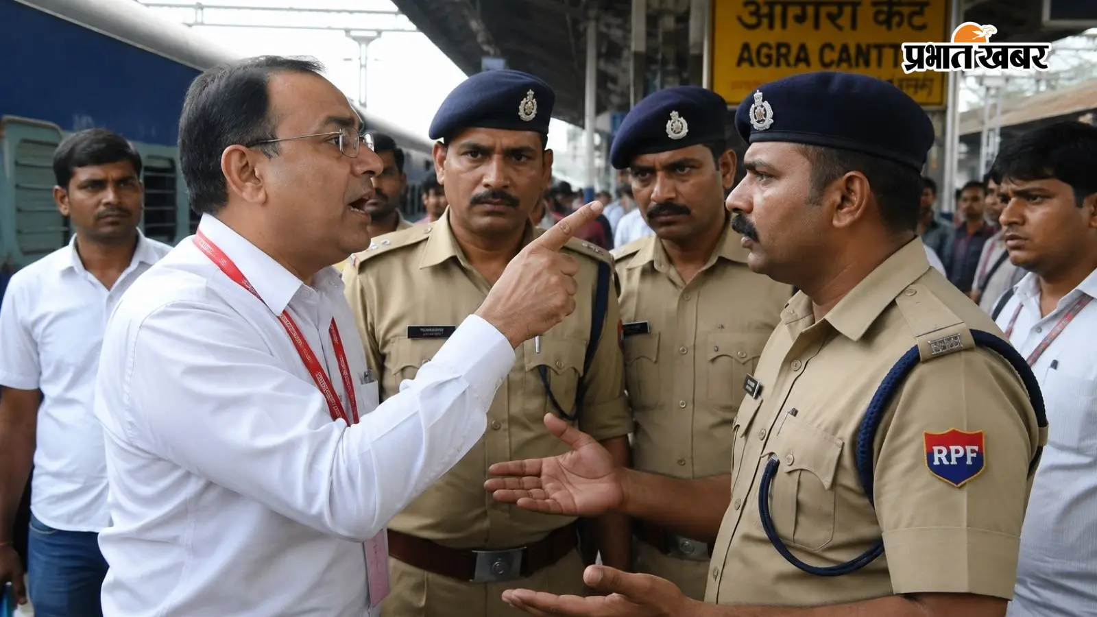 महिला के लिए ट्रेन रुकवाना पड़ा भारी, डिप्टी स्टेशन अधीक्षक से मारपीट पर भड़के BJP सांसद