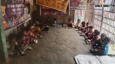 मोरवा में 'प्रभात खबर' की रिपोर्ट का बड़ा असर, जर्जर झोपड़ियों वाले आंगनबाड़ी केंद्र होंगे शिफ्ट