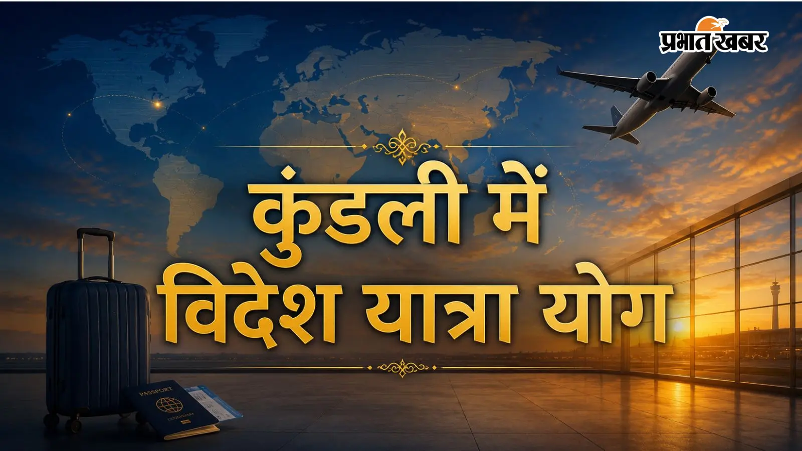 विदेश यात्रा का योग कब बनता है? कुंडली में छिपे संकेत और ज्योतिषीय रहस्य