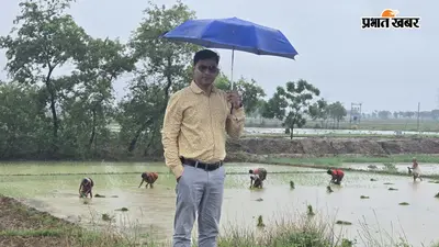 नालंदा में मानसून बना किसानों का सहारा, 34% धान रोपनी पूरी, कृषि विभाग ने जारी की अहम सलाह