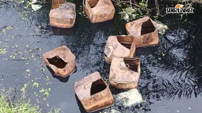 शेखपुरा : गुप्त सूचना पर छापेमारी, टाटी नदी किनारे से 2000 लीटर अर्धनिर्मित शराब बरामद