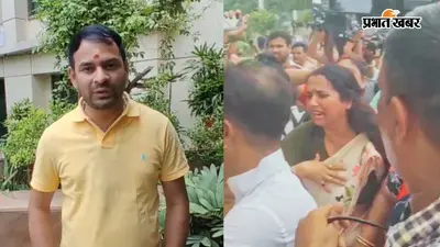 नॉमिनेशन के बाद JJD प्रत्याशी को पुलिस ने किया गिरफ्तार, फूट-फूटकर रोईं वीणा मानवी, तेज प्रताप ने लगाया आरोप