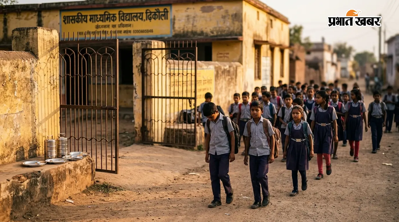 स्कूल में समय पर नहीं बना मिड डे मील, सैकड़ों बच्चों को बिना भोजन लौटना पड़ा घर