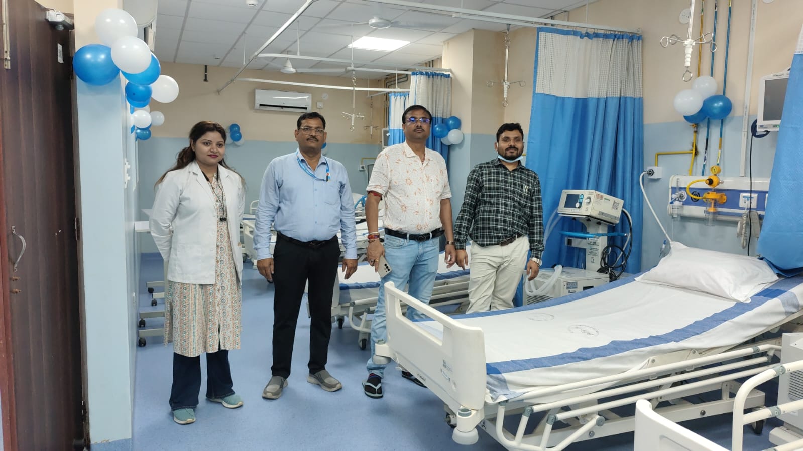 नालंदा : मॉडल सदर अस्पताल में शुरू हुआ 8 बेड का ICU-HDU वार्ड, गंभीर मरीजों को अब नहीं जाना होगा पटना