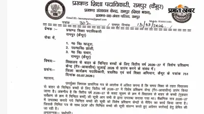 कैमूर में स्कूल छोड़ चुके बच्चों को फिर मिलेगी पढ़ाई की राह, रामपुर के तीन स्कूलों में खुलेंगे विशेष प्रशिक्षण केंद्र
