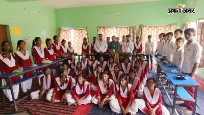 बैरांव स्कूल में लगा पोषण मेला, विद्यार्थियों को संतुलित आहार का बताया महत्व