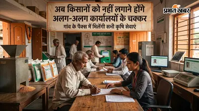अब किसानों को नहीं लगाने होंगे अलग-अलग कार्यालयों के चक्कर, गांव के पैक्स में मिलेंगी सभी कृषि सेवाएं