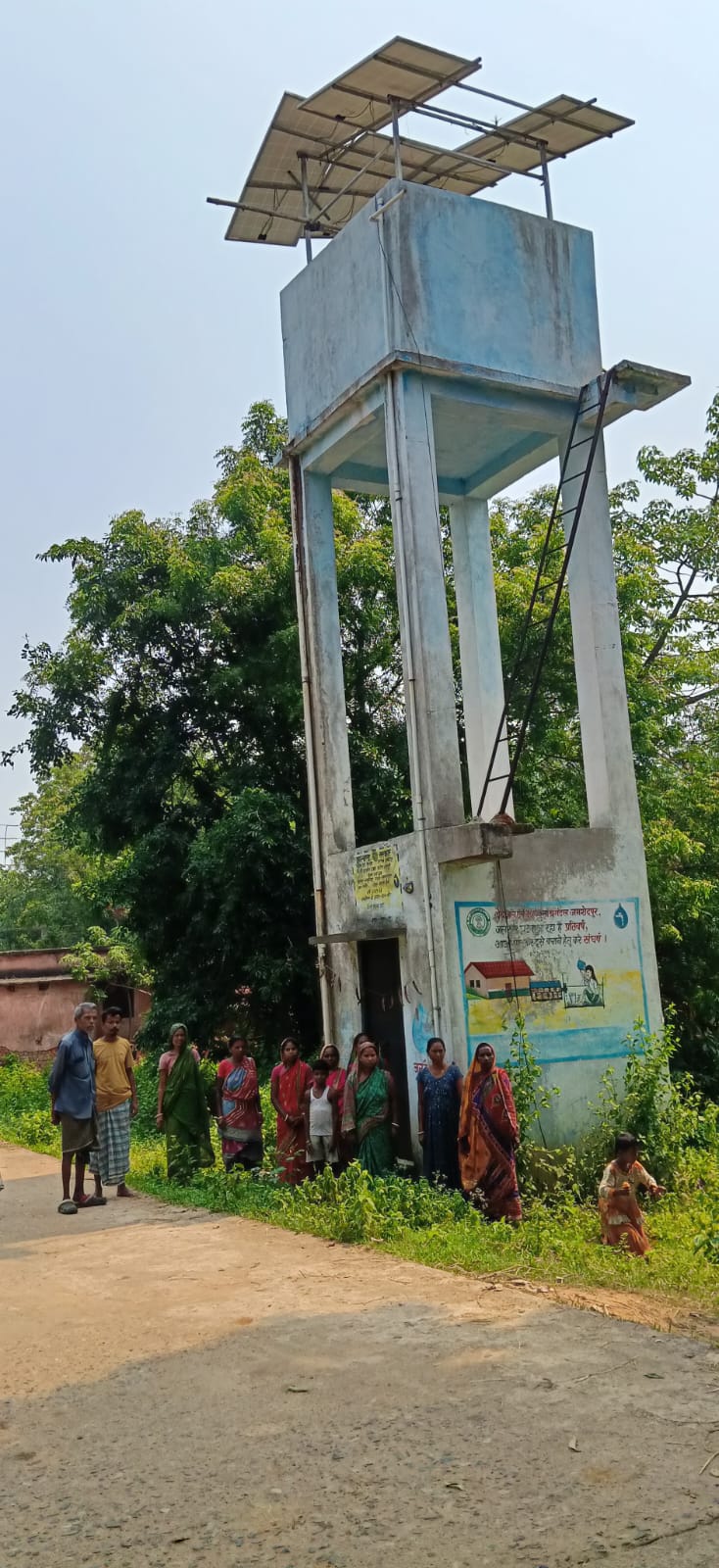 धोड़शोल में दो महीने से जलमीनार खराब, पेयजल संकट से जूझ रहे 70 परिवार