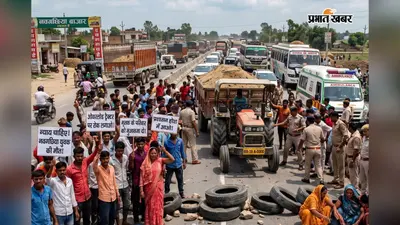 नवगछिया में दौड़ का अभ्यास कर रहे युवक को ओवरलोड ट्रैक्टर ने कुचला, मौत के बाद सड़क जाम