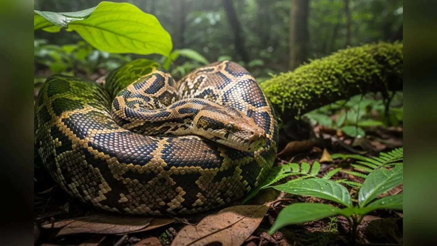 बांका जेल गेट के पास दिखा 7 फीट लंबा अजगर, मचा हड़कंप, वन विभाग ने सुरक्षित रेस्क्यू किया