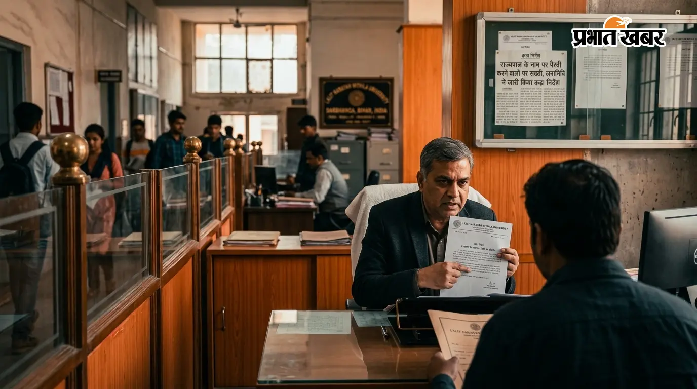 राज्यपाल के नाम पर पैरवी करने वालों पर सख्ती, लनामिवि ने जारी किया कड़ा निर्देश