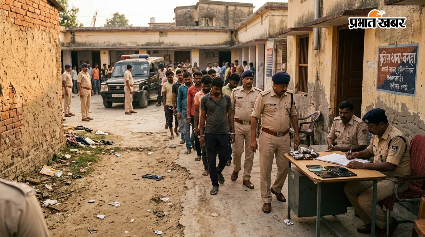 बगहा में पुलिस का बड़ा ऑपरेशन, सिर्फ 48 घंटे में 197 गिरफ्तारी; फरार अपराधियों पर कसा शिकंजा
