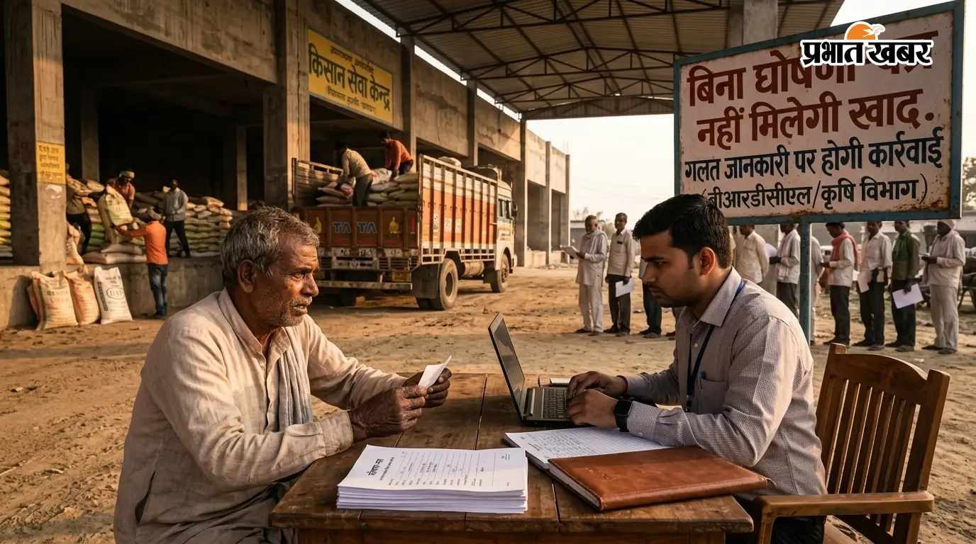 अब बिना घोषणा-पत्र नहीं मिलेगी खाद, किसानों के लिए नया नियम लागू; गलत जानकारी पर होगी कार्रवाई