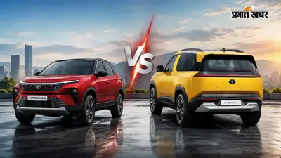 Tata Sierra vs Tata Harrier टर्बो-पेट्रोल AT: दोनों में से किस कार का माइलेज है ज्यादा दमदार?