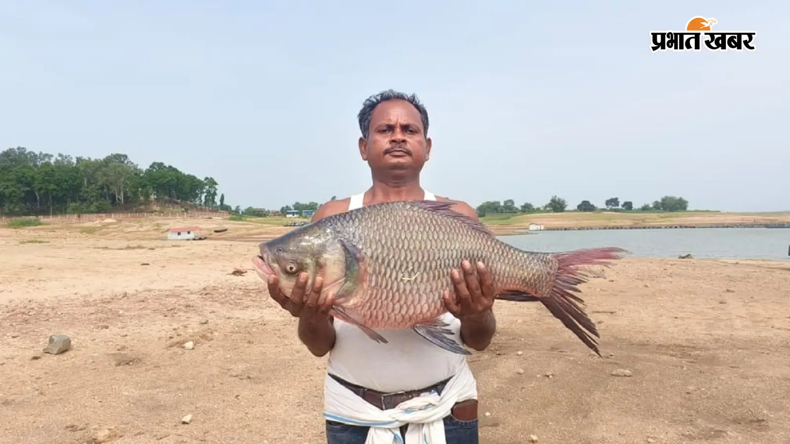 बोकारो के कोनार डैम से मिली 68 किलो की दो दुर्लभ मछली, विशाल मछलियों को देखने के लिए उमड़ी ग्रामीणों की भीड़