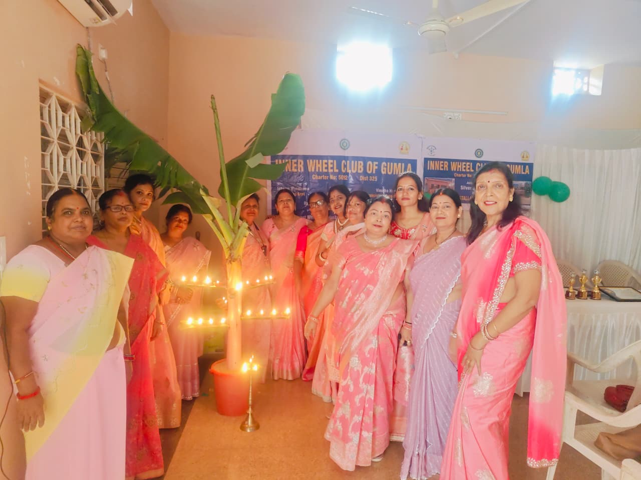 इनर व्हील क्लब का 25वां सिल्वर जुबली पदग्रहण समारोह संपन्न