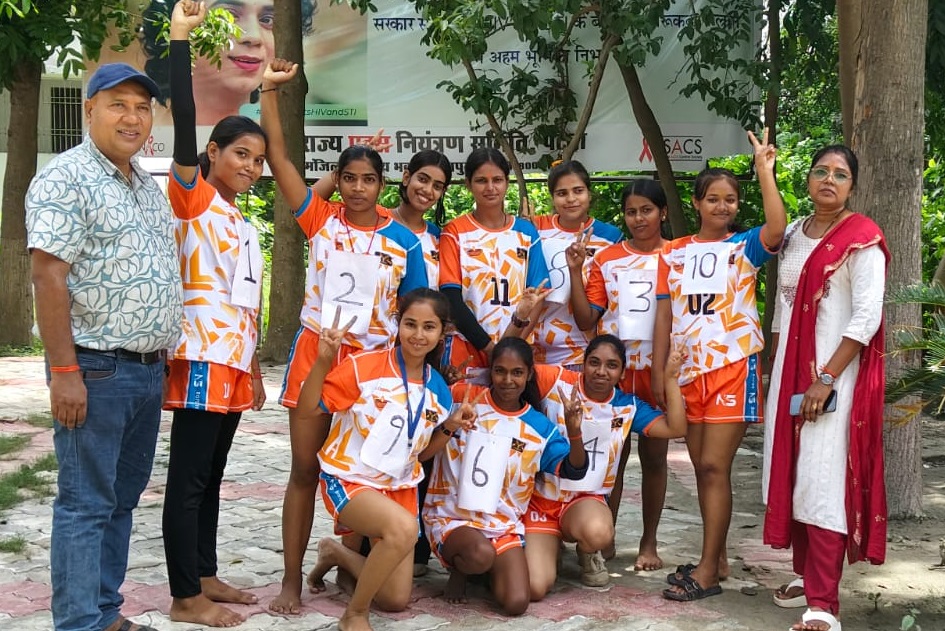 महिला महाविद्यालय में 'बिहार रेड रन-2026' दौड़ प्रतियोगिता आयोजित: जिला स्तर के लिए 10 छात्राओं का चयन