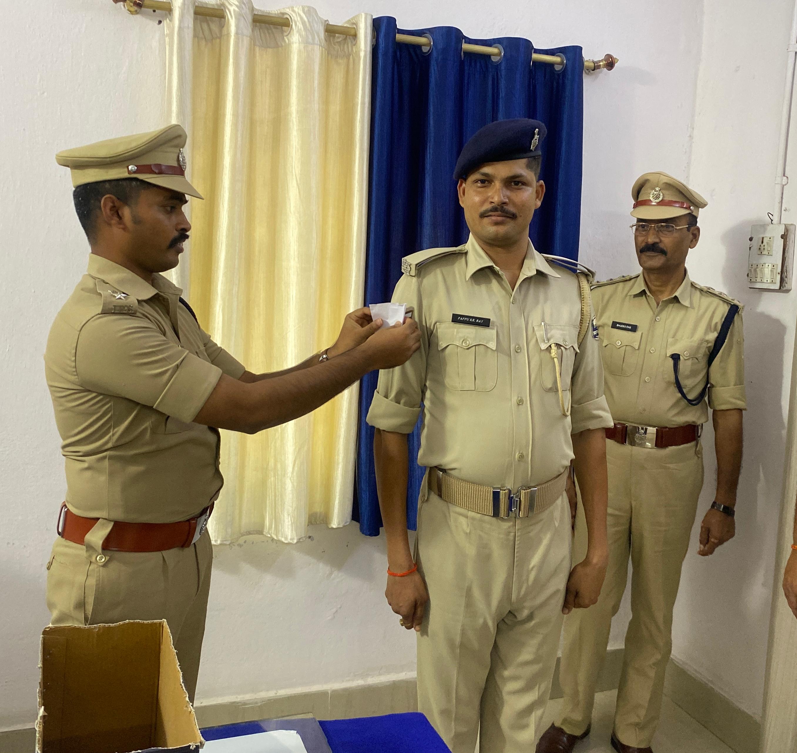 जहानाबाद में पुलिस केंद्र में पिपिंग समारोह आयोजित, 27 पुलिसकर्मियों को मिला पदोन्नति का प्रभार