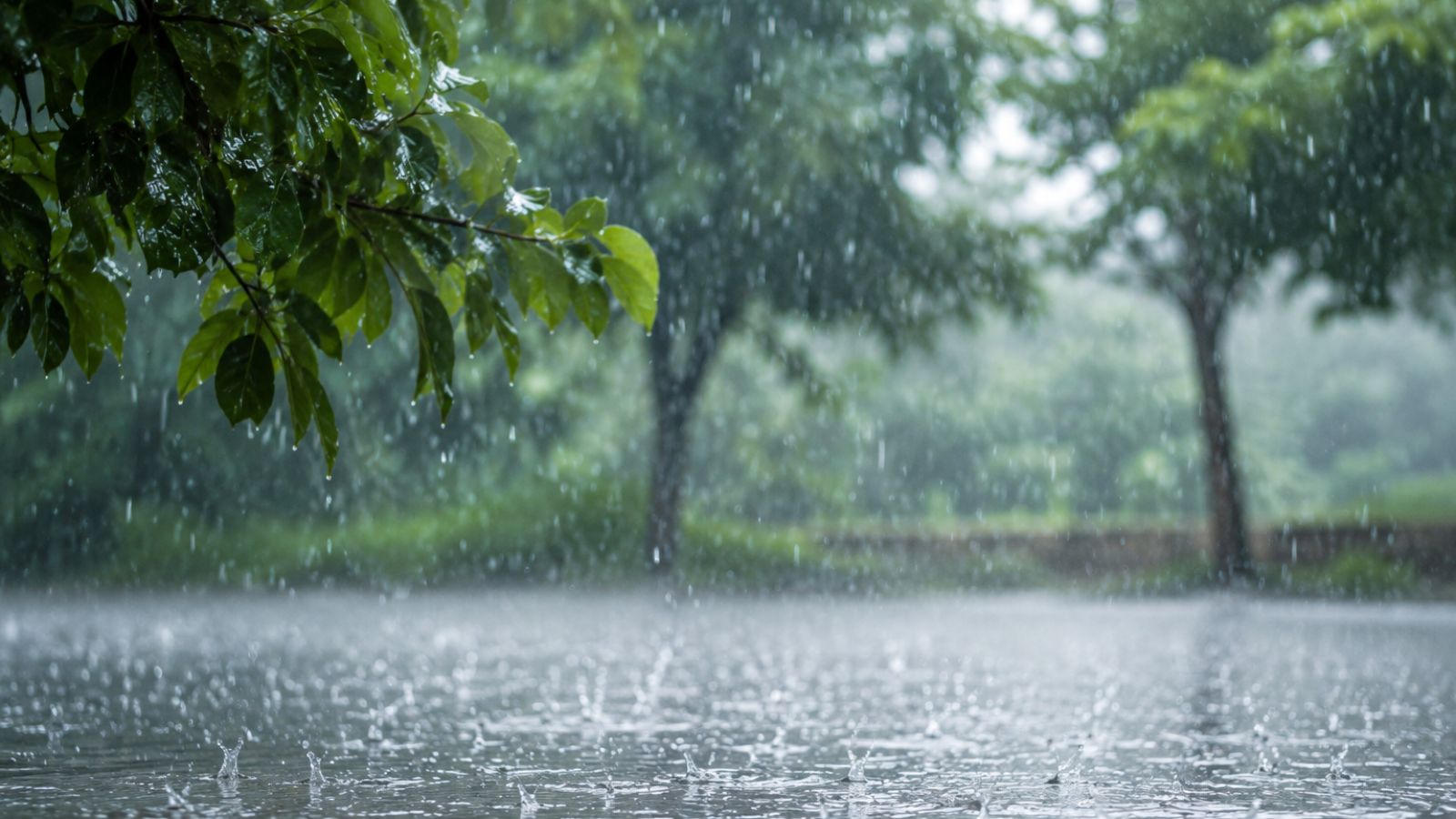 बारिश. (AI Image)