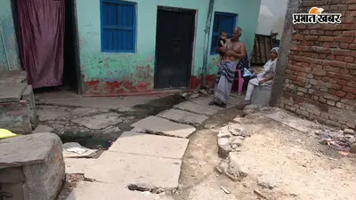 नाला जाम होने से दुर्गावती बाजार में जलजमाव, वार्ड 11 के लोगों ने बीडीओ से लगाई गुहार