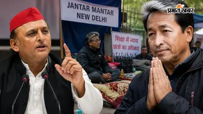 18 दिन से अनशन पर सोनम वांगचुक को अखिलेश का खुला समर्थन, फोन कर की अनशन तोड़ने की अपील