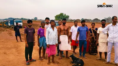 मुआवजा नहीं मिलने पर किसानों ने रुकवाया भारत माला एक्सप्रेस-वे का निर्माण कार्य, वरीय अधिकारियों को बुलाने की मांग