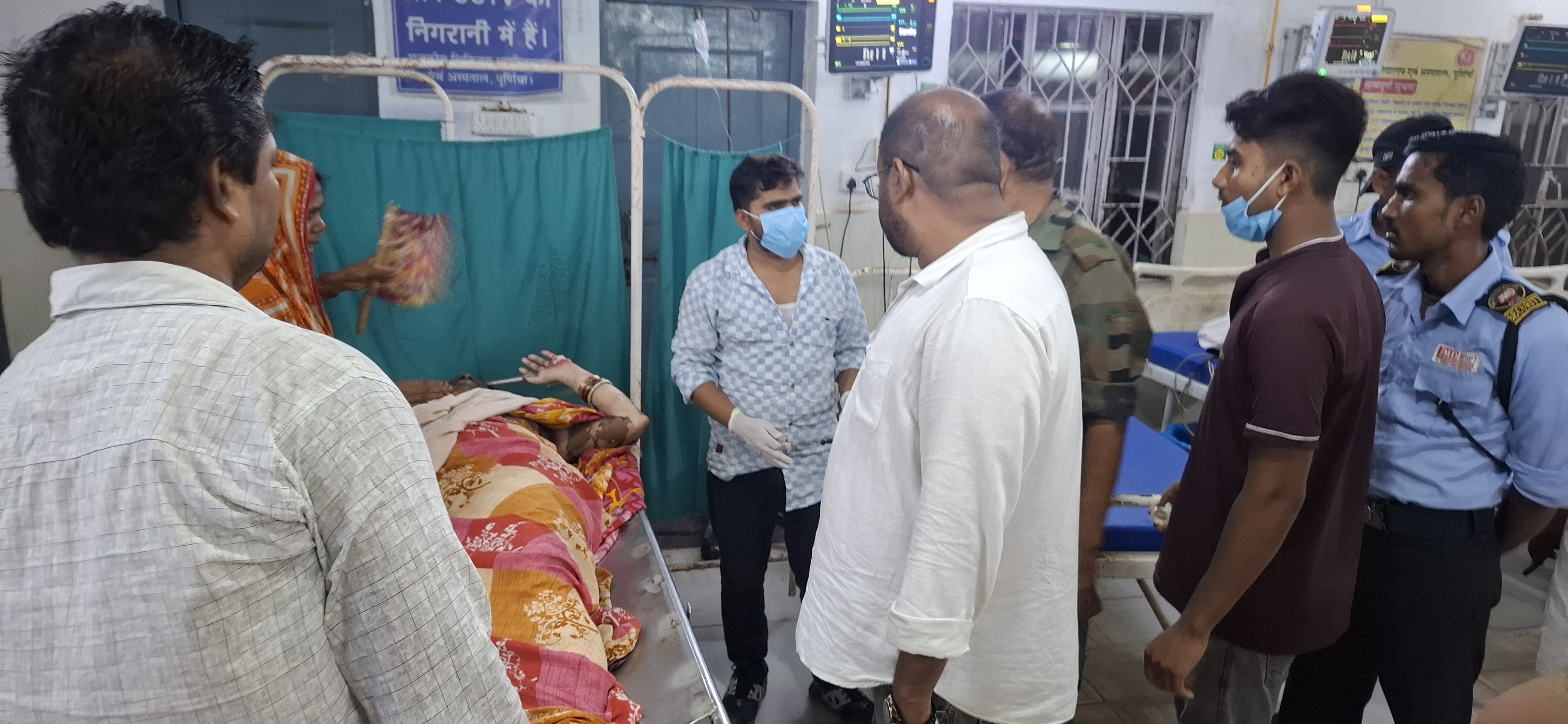 कटिहार में गैस लीक होने से झुलसी महिला की हालत नाजुक, जीएमसीएच पूर्णिया से पटना रेफर