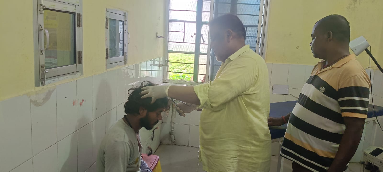 पोठिया में मामूली विवाद ने लिया हिंसक रूप, पंचायत समिति सदस्य समेत छह घायल
