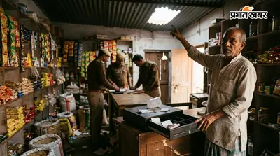 चकिया के बांसघाट बाजार में बड़ी चोरी, छत काटकर नकद और सामान लेकर फरार हुए चोर
