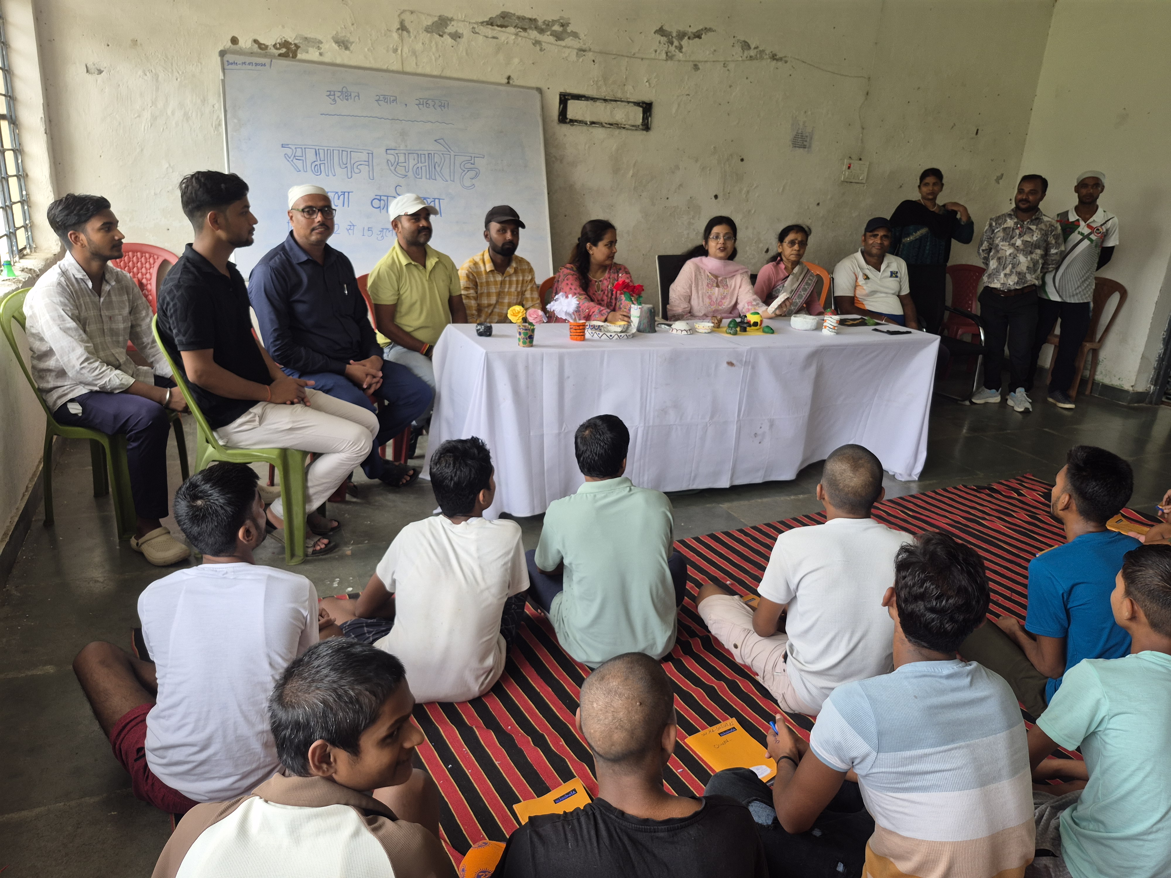 10 दिवसीय हस्तकला व योग कार्यशाला का समापन, प्रधान दंडाधिकारी ने बढ़ाया हौसला