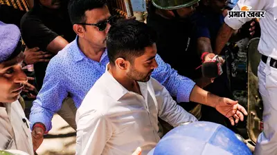 हाईकोर्ट की फटकार के बाद विधाननगर अदालत में अभिषेक बनर्जी ने रिकॉर्ड कराया आवाज का नमूना