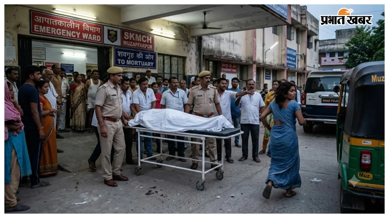 मुजफ्फरपुर लिव-इन डेथ मिस्ट्री: तीन बच्चों की मां के साथ रह रहे युवक की संदिग्ध मौत, अस्पताल में शव छोड़ भागी प्रेमिका