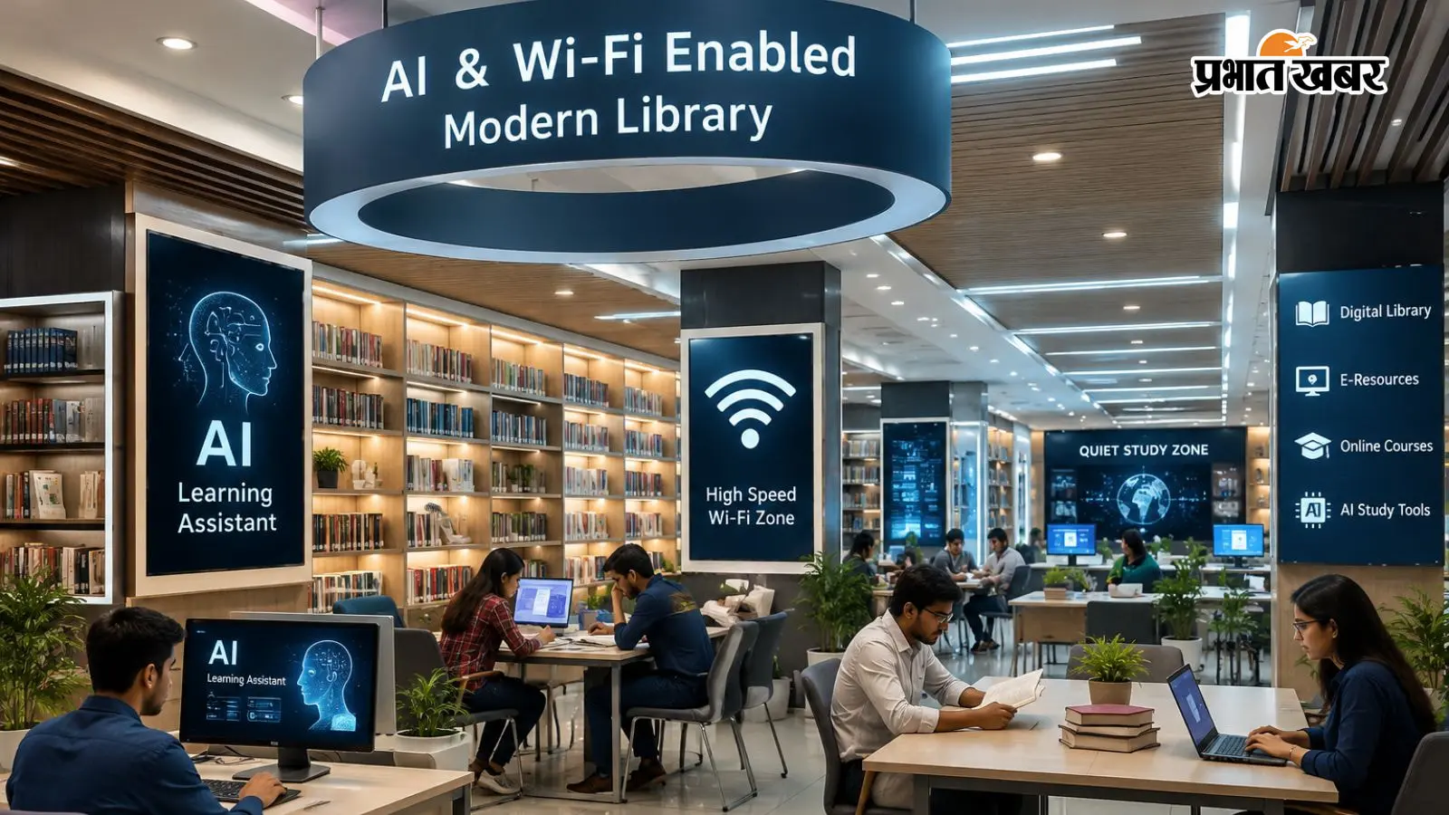 शेखपुरा : शेखोपुरसराय के बेलाव में बनेगा AI और Wi-Fi से लैस आधुनिक लाइब्रेरी, मंत्री अशोक चौधरी ने किया ऐलान