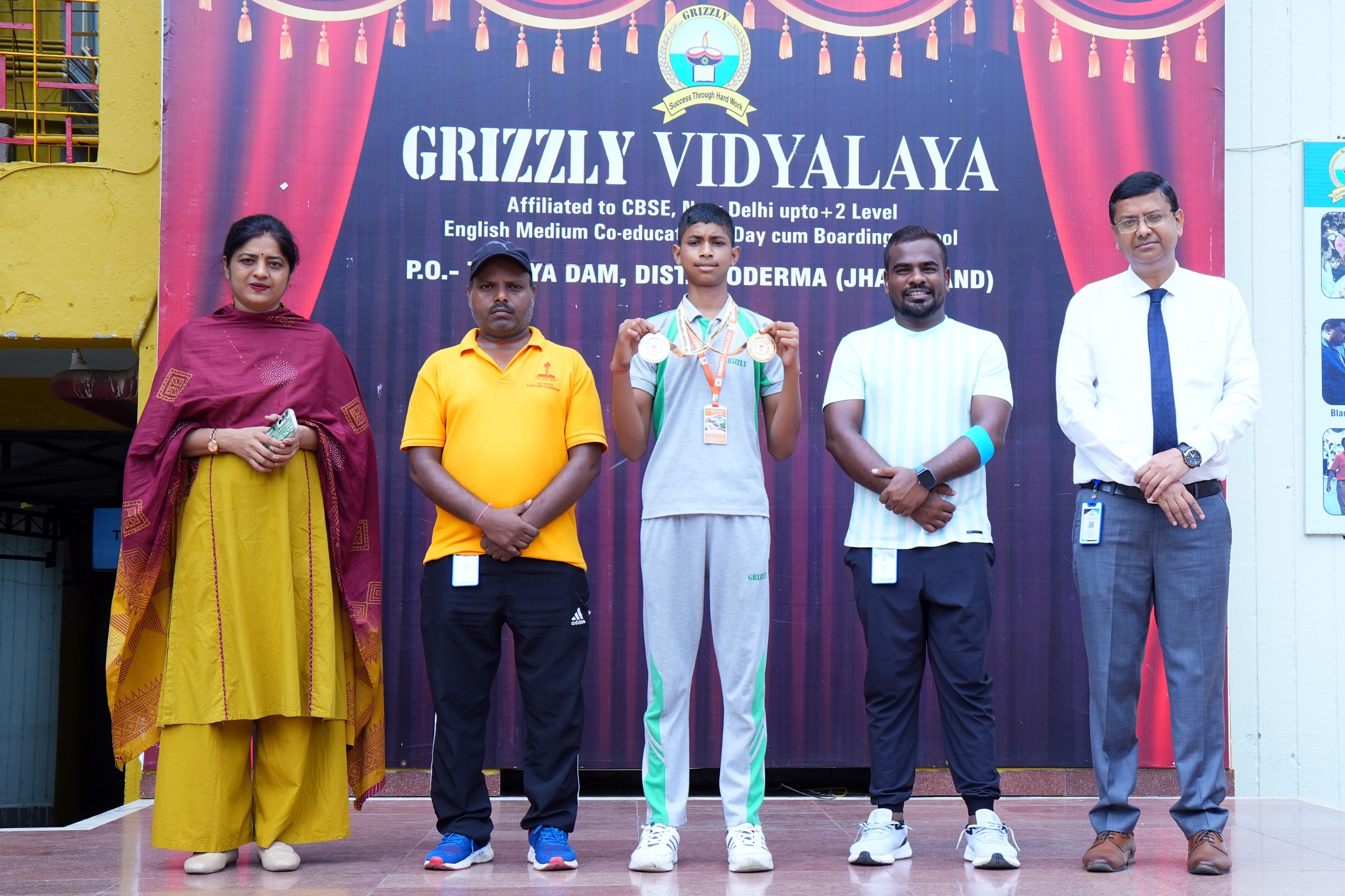 राज्य योगासन चैंपियनशिप में ग्रिज़ली का शानदार प्रदर्शन