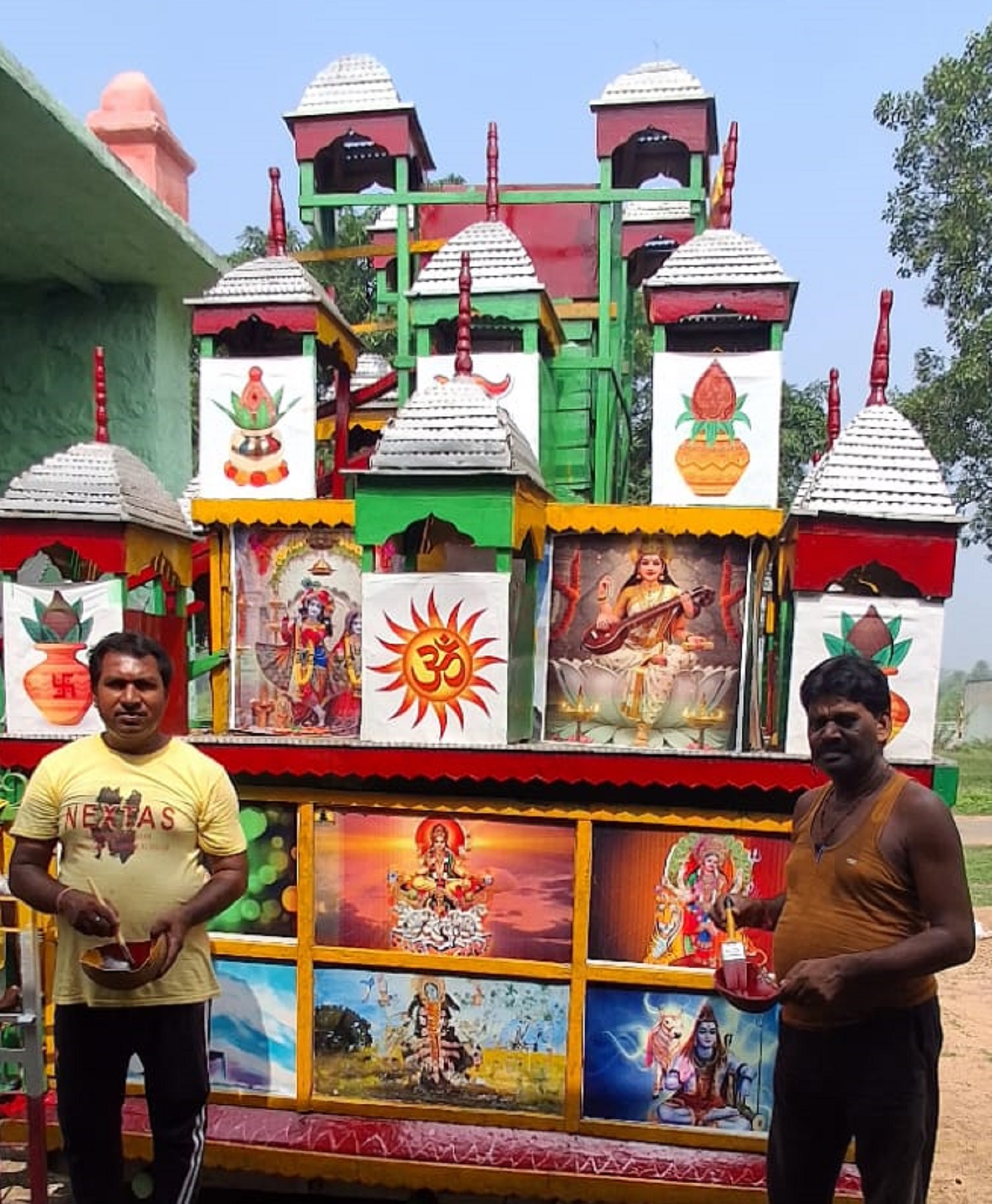 नयावन में 70 वर्षों से निकाली जा रही है रथ यात्रा