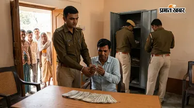 20 हजार रुपये रिश्वत लेते पंचायत रोजगार सेवक गिरफ्तार, निगरानी विभाग की कार्रवाई
