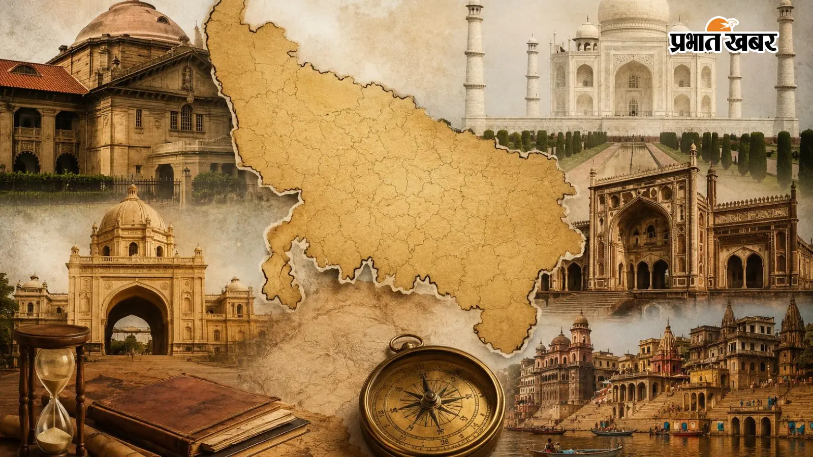 एक नहीं, कई बार बदली उत्तर प्रदेश की पहचान, जानिए कैसे बदले नाम, राजधानी और नक्शा