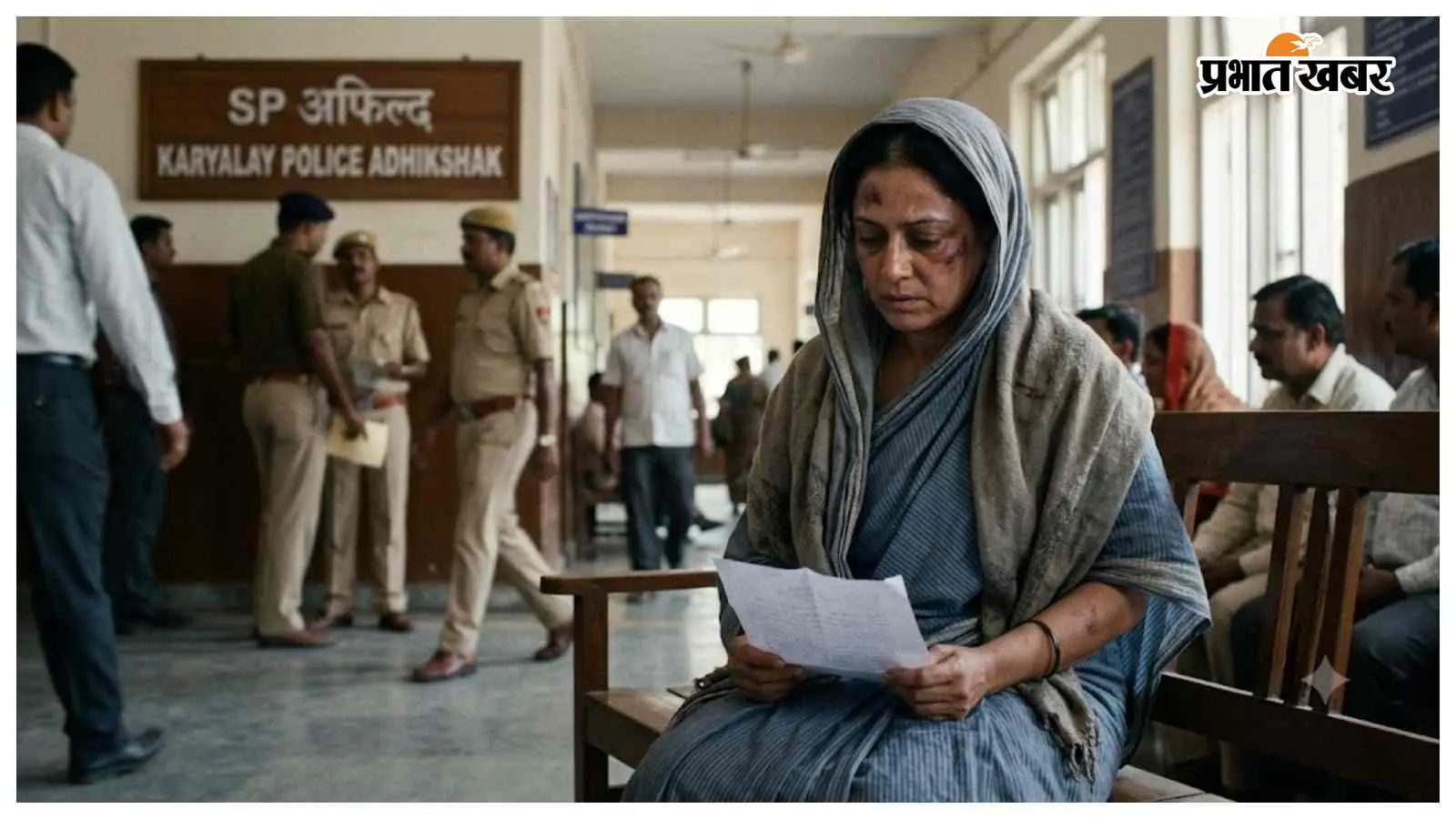 डायन कहकर विधवा महिला से मारपीट, एसपी से लगाई न्याय की गुहार