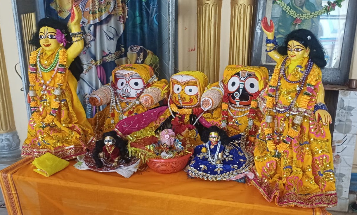 जमदाहा ठाकुरबाड़ी में श्रद्धा के साथ निकली भगवान जगन्नाथ की रथयात्रा, ‘जय जगन्नाथ’ के जयघोष से गूंजा क्षेत्र