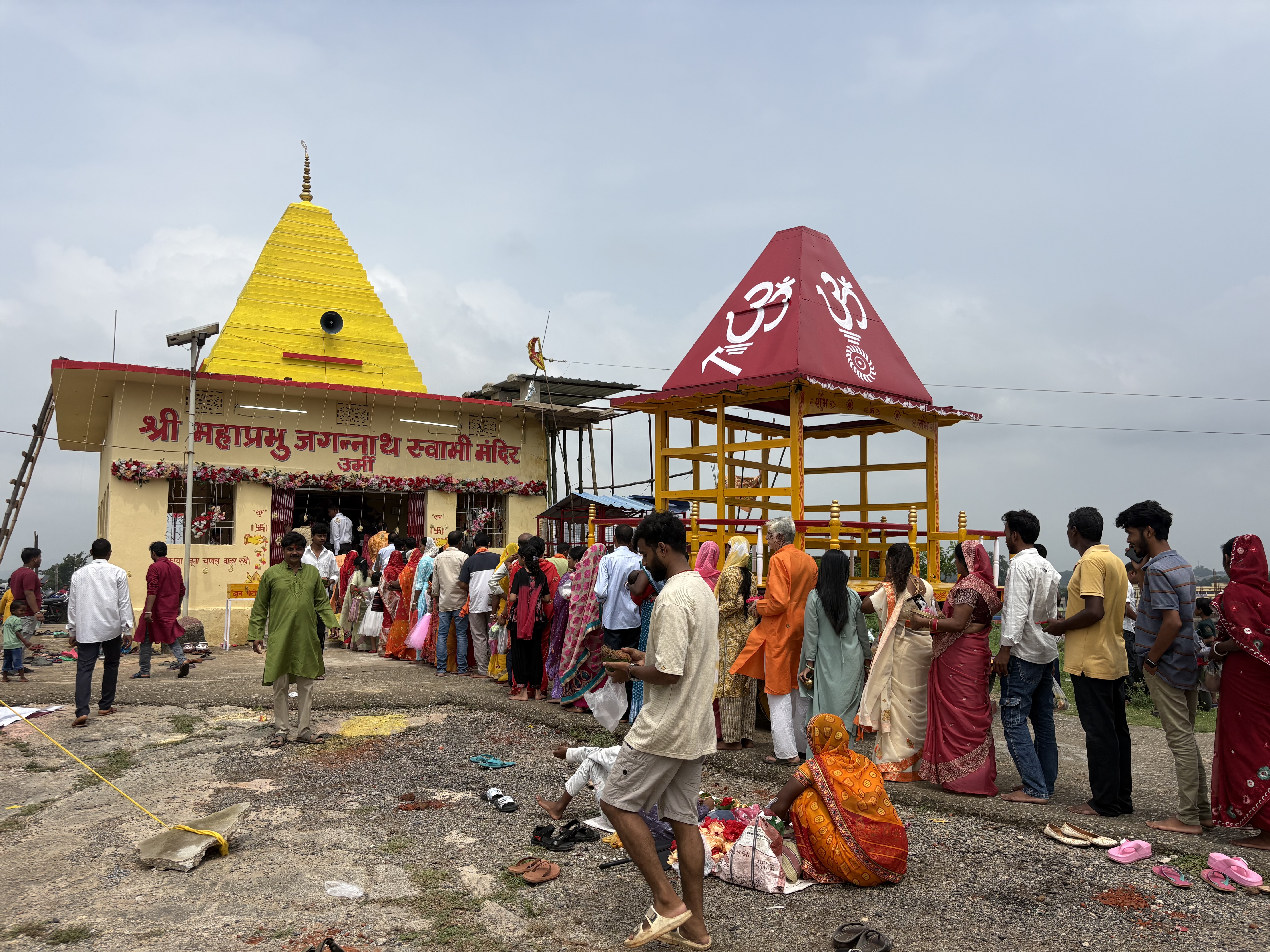 गुमला के उर्मी और करौंदी में लगा रथयात्रा मेला, उमड़े श्रद्धालु