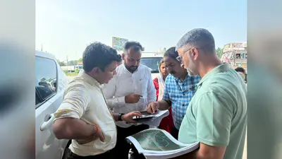 सुअरा जंक्शन व निर्माणाधीन सासाराम-आरा-पटना फोरलेन का डीएम ने किया निरीक्षण, निर्माण में तेजी लाने का निर्देश