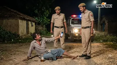 शराब के नशे में कर रहा था हंगामा, डायल 112 की सूचना पर पुलिस ने दबोचा