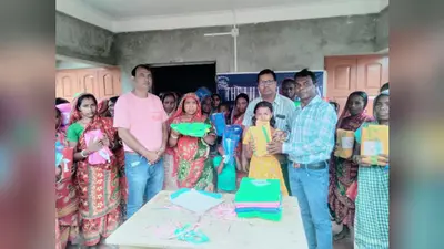 झाटीझरना में 50 ग्रामीणों के बीच मलेरिया से बचाव के लिए मच्छरदानी बंटा