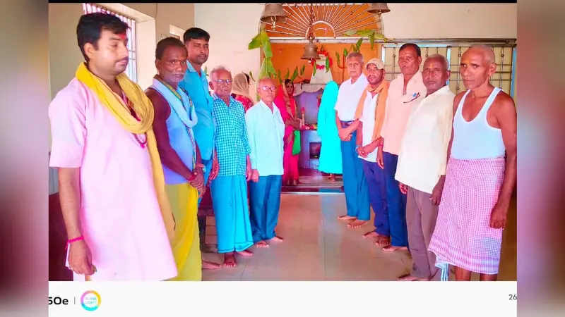 चरघरा में हो रही मां काली की वार्षिक पूजा