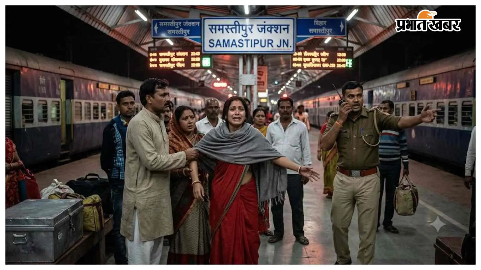 समस्तीपुर जंक्शन से 3 साल का मासूम चोरी, प्लेटफॉर्म से बच्चे को लेकर फरार हुआ युवक
